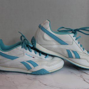 80s Style Reebok Classic Fitness Low Top Sneaker Mint Womens Sz 8